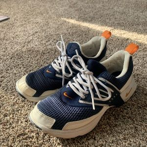 Nike Navy Slip-on Vintage RARE Old School Sneakers Shoes - Women’s Size 7